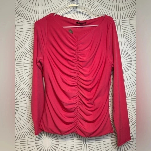 J.Crew Women’s long sleeve ruched top NWT‎ - Picture 1 of 6